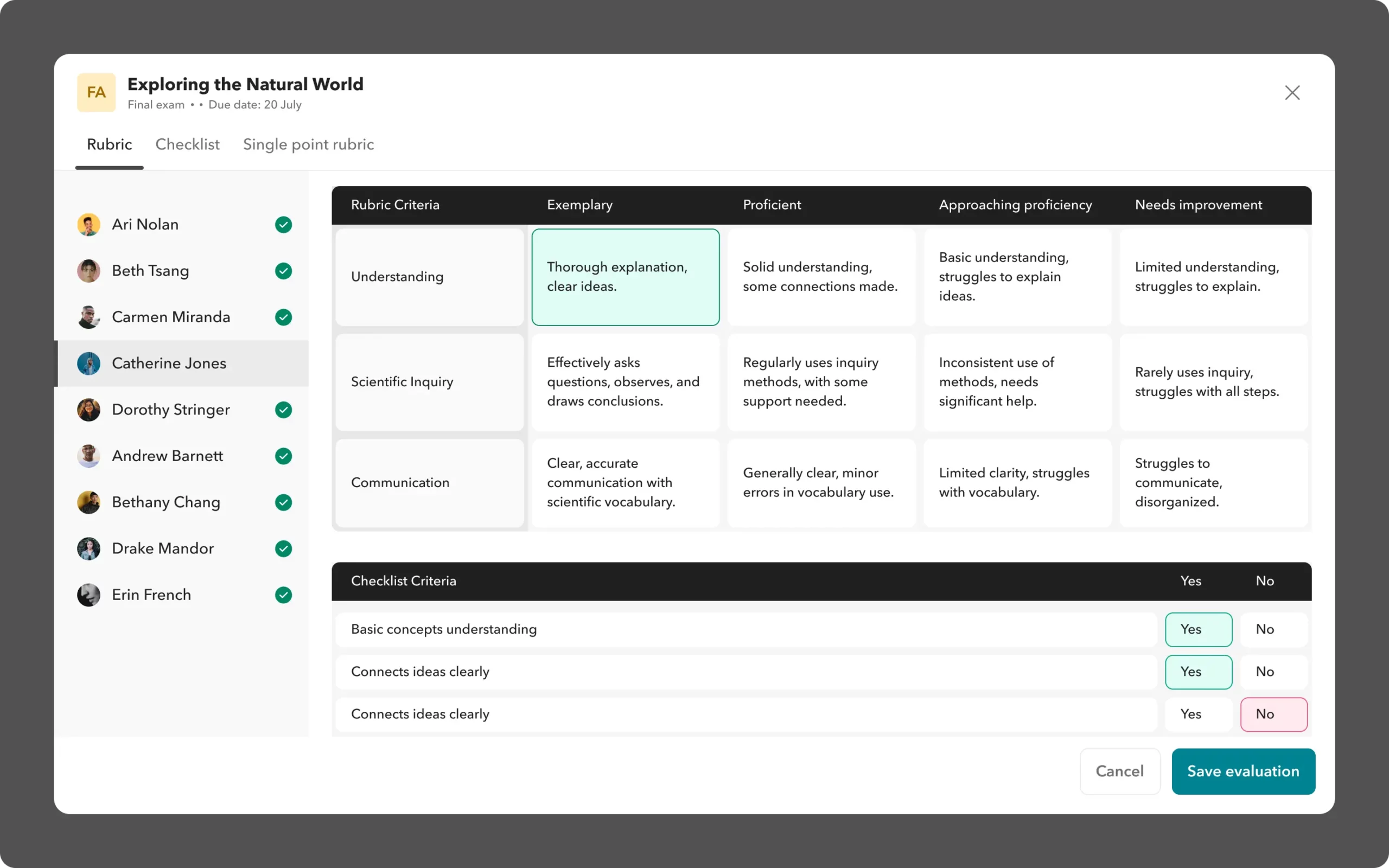 Assessments image