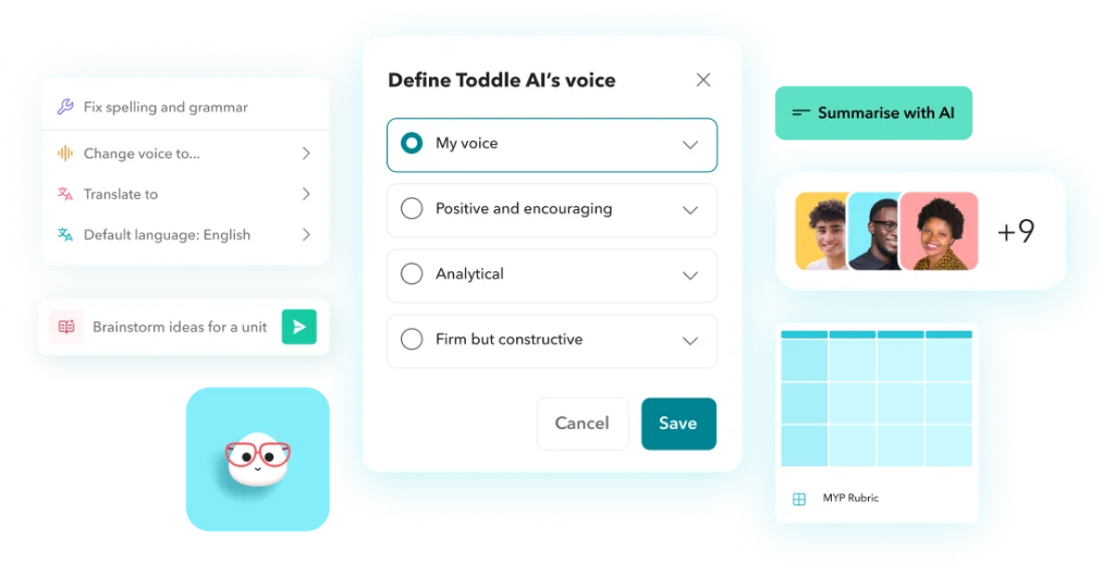 Toddle AI, your personal teaching assistant