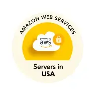 AWS Servers in USA logo